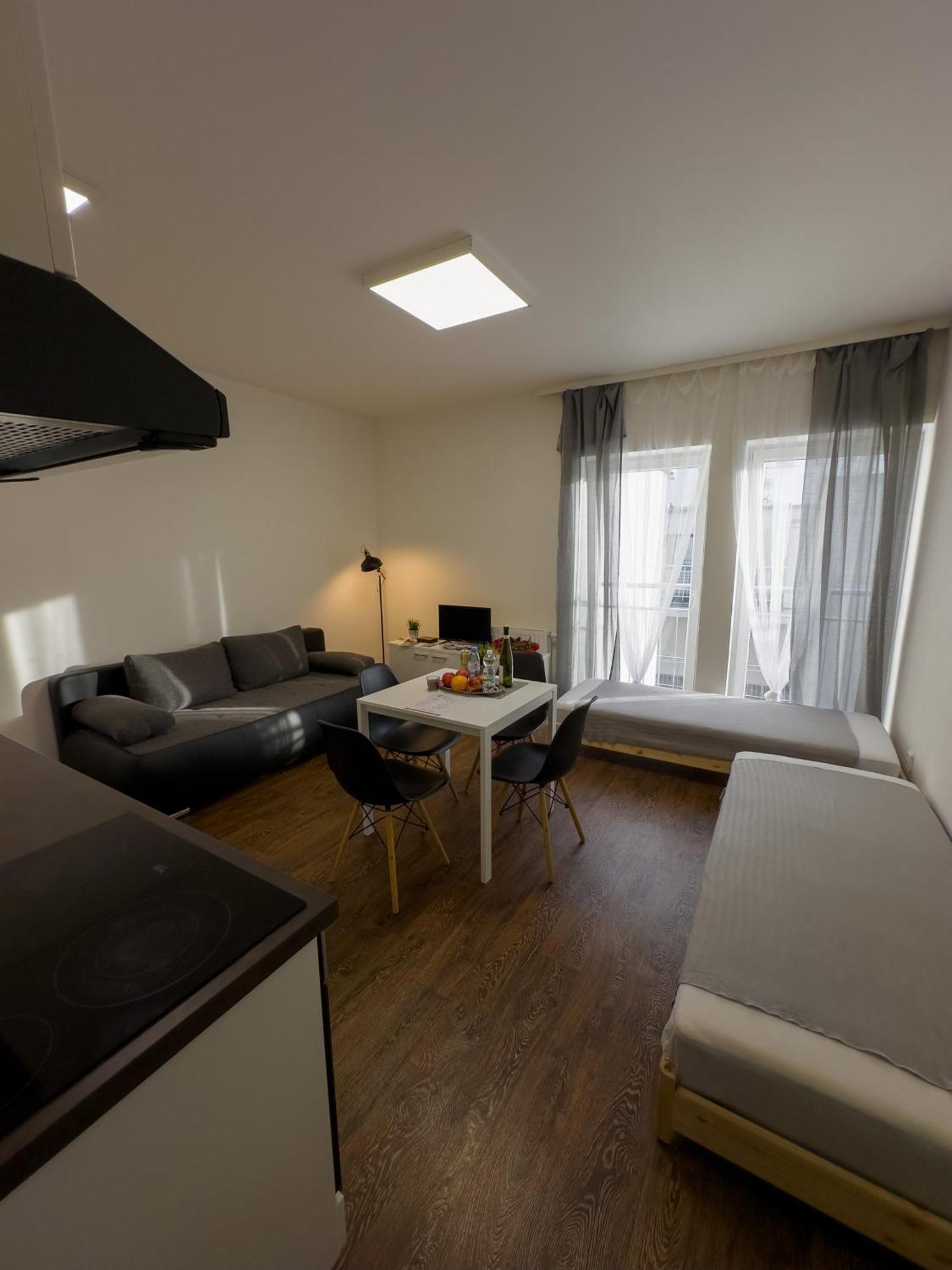 Haas Apartments Downtown With Parking Brno Eksteriør billede